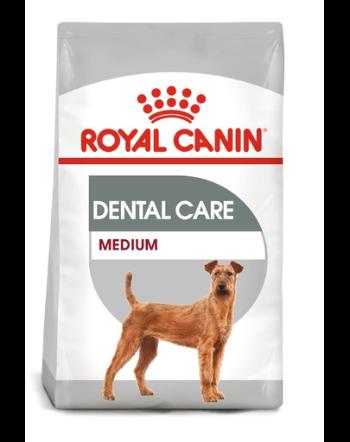 Royal Canin Medium Dental Care Adult hrana uscata caine reducerea formarii tartrului, 10 kg