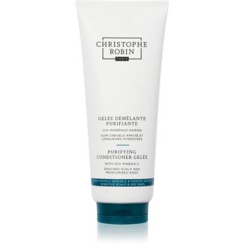 Christophe Robin Purifying Conditioner Geleé with Sea Minerals balsam gel pentru par usor de pieptanat 200 ml