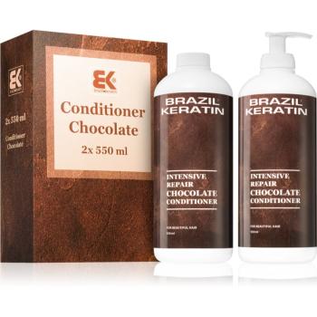 Brazil Keratin Chocolate Intensive Repair Conditioner ambalaj economic pentru par deteriorat