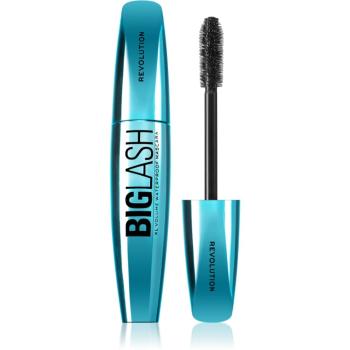 Makeup Revolution Big Lash Volume mascara rezistent la apă, pentru volum culoare Black 8 ml