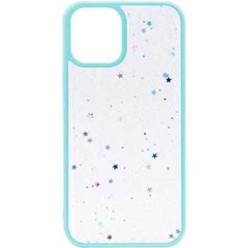 iWill Clear Glitter Star Phone Case pre iPhone 12 Blue (DIP888-18)