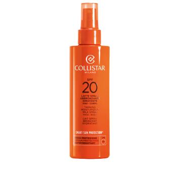 Collistar Loțiune protectoare in spray care accelerează procesul de bronzare SPF 20 (Tanning Moisturizing Milk Spray) 200 ml