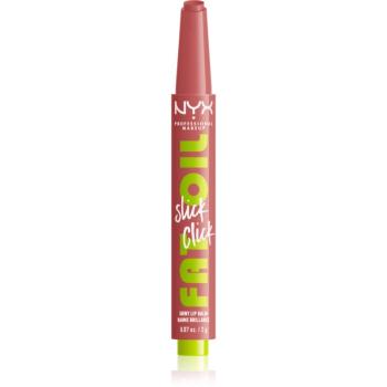 NYX Professional Makeup Fat Oil Slick Click balsam de buze colorat culoare 2 g