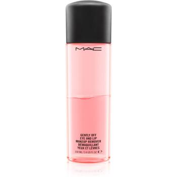 MAC Cosmetics Gently Off Eye and Lip Makeup Remover două faze pentru îndepărtarea machiajului de pe ochi și buze 100 ml