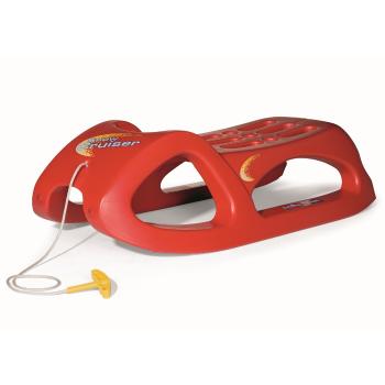 Sanie din plastic Rolly Toys roșu, 45 x 96 cm