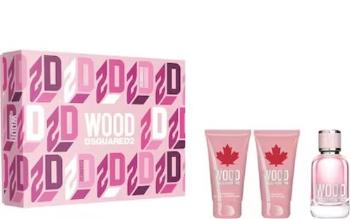 Dsquared² Wood For Her - EDT 50 ml + lapte de corp 50 ml + gel de dus 50 ml