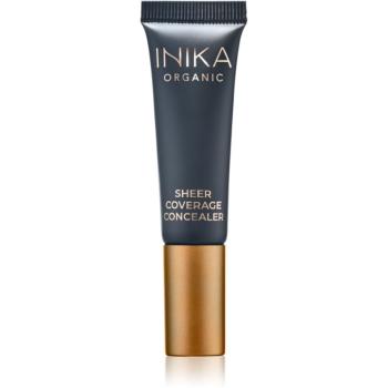 INIKA Organic Sheer Coverage Corector cremos impotriva pungilor de sub ochi culoare Vanilla 10 ml