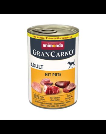 ANIMONDA GranCarno Adult curcan 400g conserva hrana caine