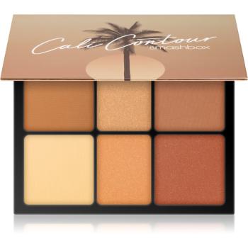 Smashbox Cali Contour Palette Patela pentru conturul fetei culoare Medium Deep 20,56 g