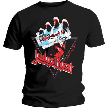 Judas Priest tričko British Steel Hand Triangle  one_size
