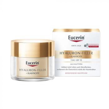 EUCERIN Hyaluron-Filler + Elasticity bőrtömörséget regeneráló nappali arckrém SPF15 (50ml)