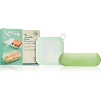 Lékué Kit Reusable Cases (Green) 2 buc