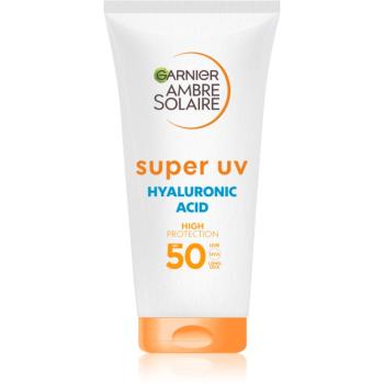 Garnier Ambre Solaire Super UV crema protectoare pentru fata antirid SPF 50 50 ml