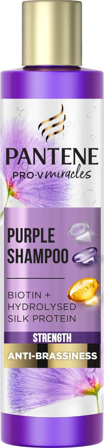 Sampon PANTENE Pro-V Miracles Strength & Anti-Brassiness Hajsampon lila 225 ml