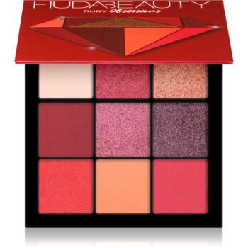 Huda Beauty Ruby Obsessions paletă cu farduri de ochi 8,4 g