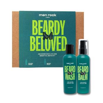 Men Rock London Set cadou pentru îngrijirea bărbii Sicilian Lime (Beard Duo Kit)