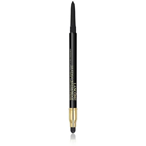 Lancôme Le Stylo Waterproof creion de ochi rezistent la apa cu pigment ridicat culoare 02 Noir Intense 0.35 g