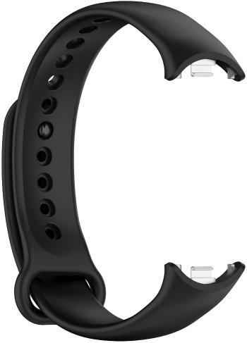 4wrist Curea din silicon pentru Xiaomi 9 și 8 - Black