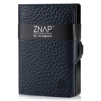 Slimpuro ZNAP, portofel subțire, 12 cărți, compartiment pentru monede, 8,9 × 1,8 × 6,3 cm (L × Î × l), protecție RFID