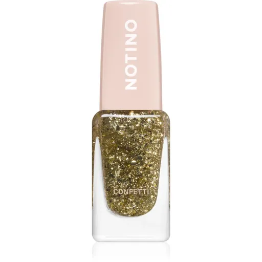 Notino Glitter Topper lac de unghii/parte sus cu particule stralucitoare 10 ml