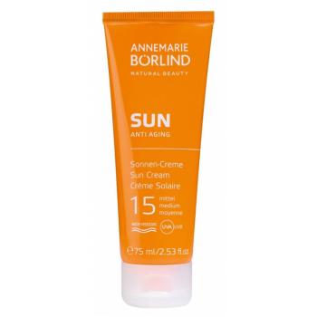 ANNEMARIE BORLIND Cremă de protecție solară cu efect anti-îmbătrânire SPF 15 Sun Anti Aging (Sun Cream) 75 ml