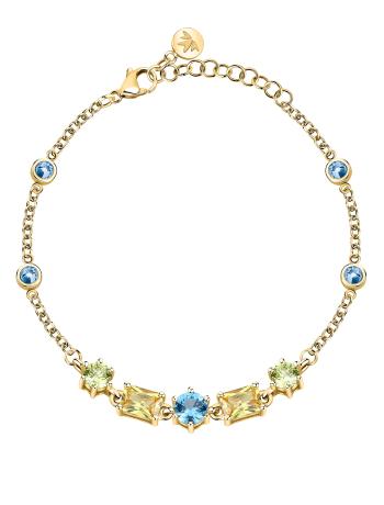 Morellato Brățară fermecătoare placată cu aur cu zirconiu cubic Colori SAVY08