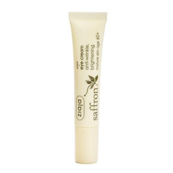 Ziaja Cremă iluminatoare de ochi împotriva ridurilor Saffron (Eye Cream) 15 ml