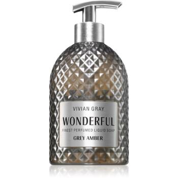 Vivian Gray Wonderful Grey Amber săpun lichid de lux de maini produs parfumat 500 ml