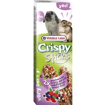 Versele Laga Crispy Sticks Forest fruit králík a činčila 110 g (5410340620625)