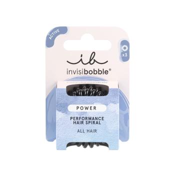 Invisibobble Elastic pentru păr Power True Black 3 ks