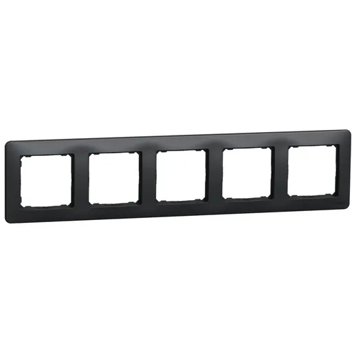 Rama 5 posturi, Schneider, SDD314805, Sedna Design, antracit