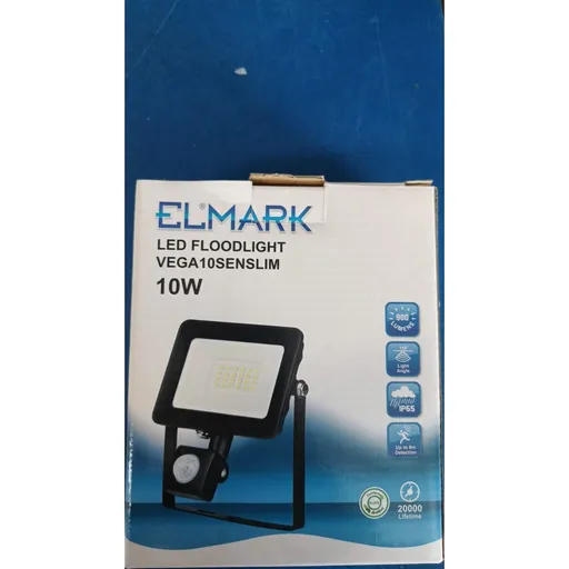 Proiector LED cu senzor VEGA10 Slim Elmark 98VEGA10SENSLIM, 10W, 5500K, IP65