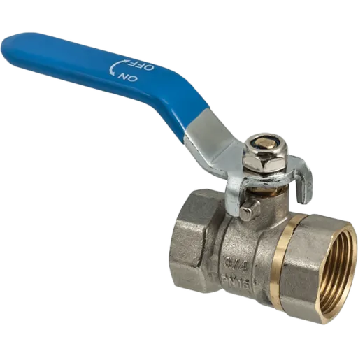 Robinet din alama cu bila FIxFI cu orificiu redus, 1/2", filet interior / interior