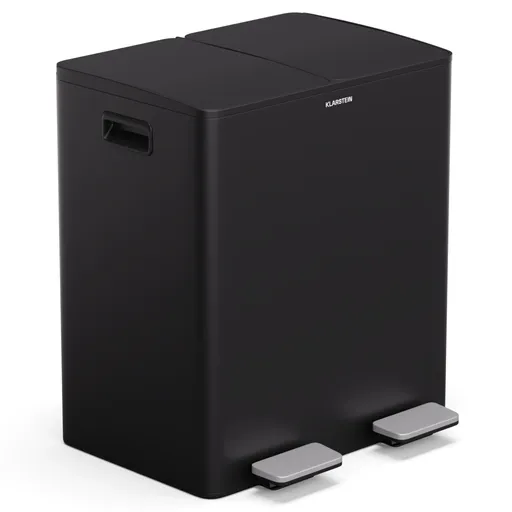 Klarstein EcoVista, coș de gunoi cu compostor, 40 l + 3 l/bucată + compostor, Soft-Close