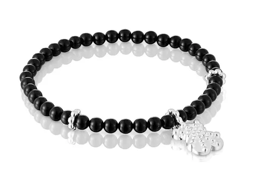 Tous Brățară din mărgele cu onix Grain 1004118100