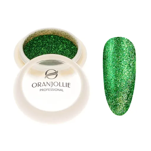 Pigment Unghii Holografic 006, W5 Oranjollie 5g