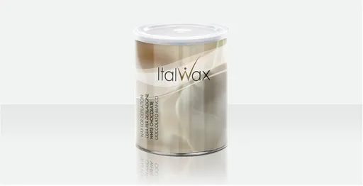 Ceara Epilat Ciocolata Alba Cutie Metalica  ItalWax 800 ml