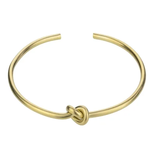 Emily Westwood Brățară solidă placată cu aur pentru femei Veronica EWB24031G