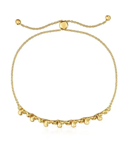 Tous Brățară la modă placată cu aur pentru femei Bold Bear 1004212000