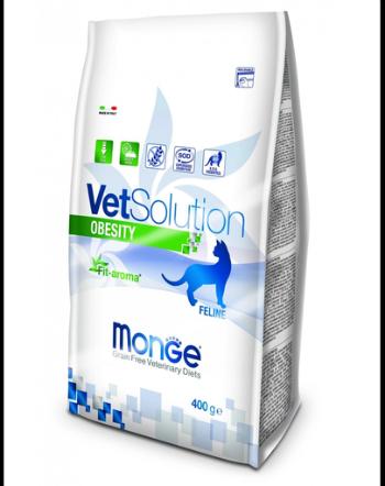 MONGE Vet Solution Obesity hrană uscată dietetică pentru pisici supraponderale 1,5 kg