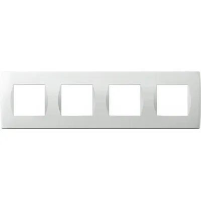 Modul Soft Rama 4x2M IP20 Alb, TEM Modul TEM-OS28PW-U