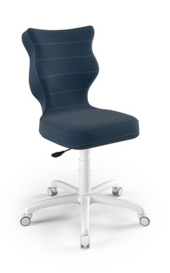 Scaun ergonomic pentru birou ajustabil la înălțimea 159-188 cm - albastru marinăresc