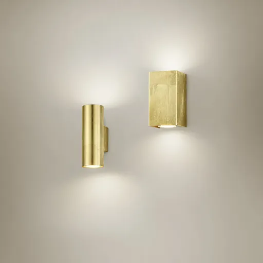 Aplica de perete Cleo, TRIO, 8x8x15 cm, 35W, 2x GU10, metal, auriu