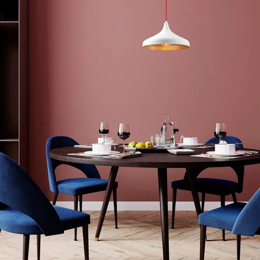 Lustra, Opviq, 584TTM1232, Alb/Rosu