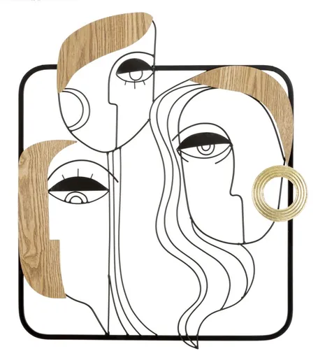 Mauro Ferretti Panou De Perete Picassy cm 52X2X63 | Aosom Romania