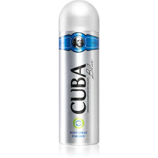 Cuba Blue spray şi deodorant pentru corp pentru bărbați 200 ml