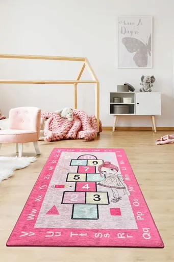 Covor, Prenses Seksek, 100x160 cm, Multicolor