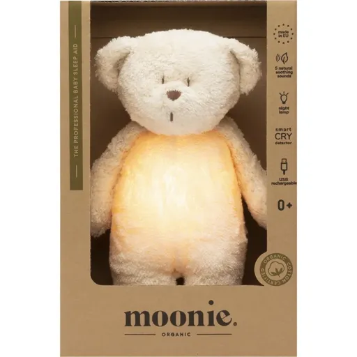 Moonie Bear 2.0 Organic Polar jucărie de adormit cu melodie 1 buc