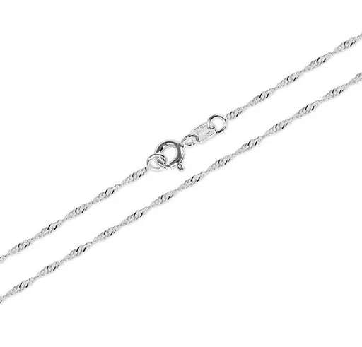 Soliter Lănțișor Lambada din aur alb 271 115 0018 07