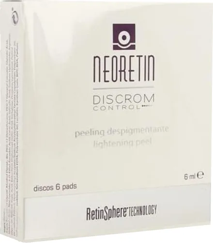 NEORETIN Tampoane faciale exfoliante Discrom Control (Lightening Peel Pads) 6 buc